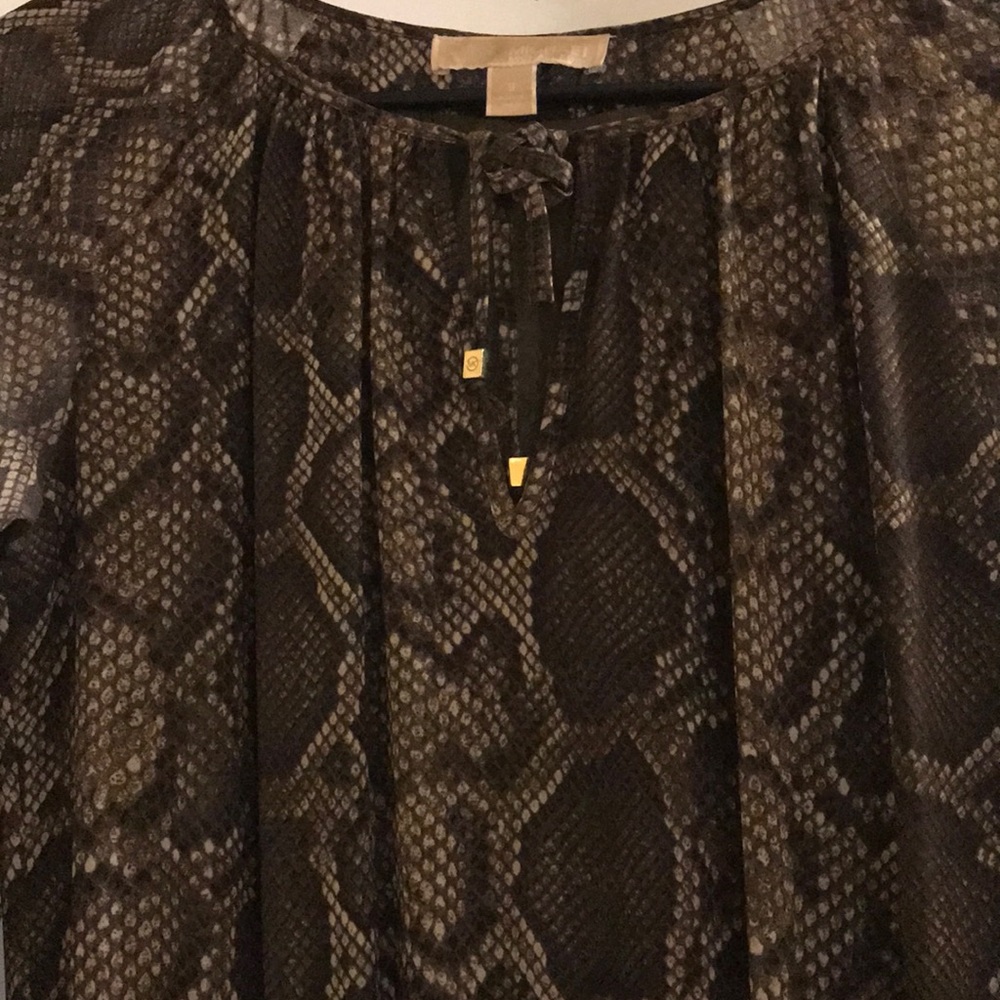 Michael kors python dress